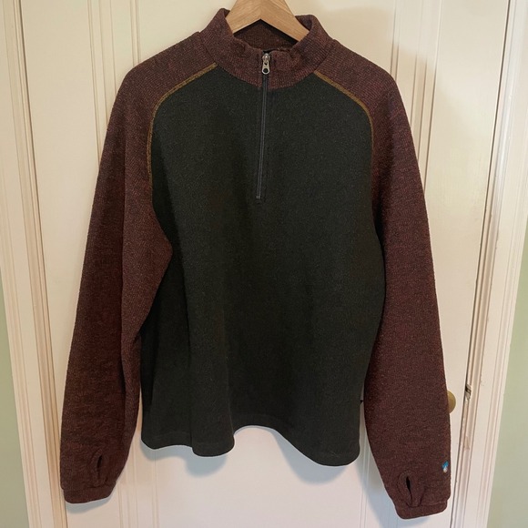 Kuhl Other - Kuhl Alfpaca Quarter Zip Fleece Pullover Sweater Size Large